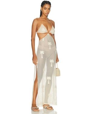 Johanna Ortiz Ebb And Flow Maxi Dress - Natural