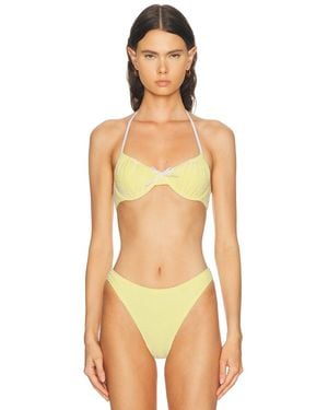 Solid & Striped The Lolita Bikini Top - Orange