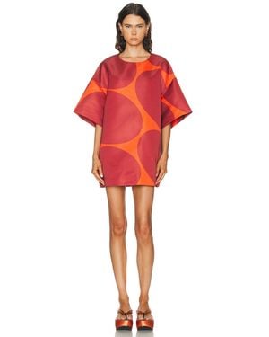 Dries Van Noten Dekkora Dress - Red