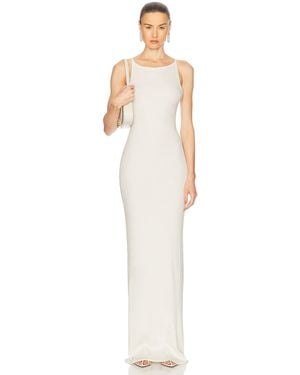 ÉTERNE Iris Maxi Dress - White