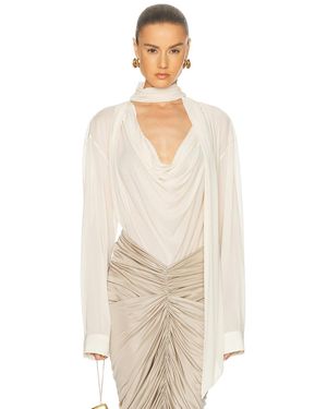 Atlein Long Sleeve Top - Natural