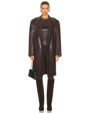 Norma Kamali Oversized Single Breasted Jacket - Black