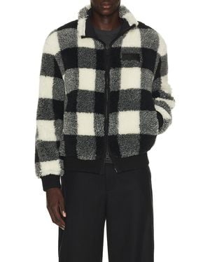 Givenchy Gingham Fleece Blouson - Black