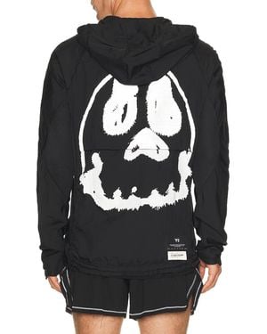 Y-3 Gfx Run Jacket - Black
