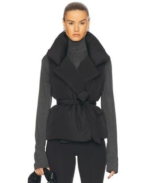 Norma Kamali Sleeveless Sleeping Bag Vest - Black