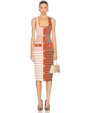 retroféte Lyle Dress - Orange
