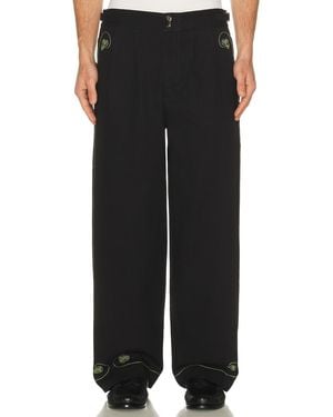 Bode Lucky Draw Pants - Black