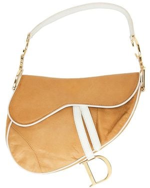 Dior Saddle Bag - White