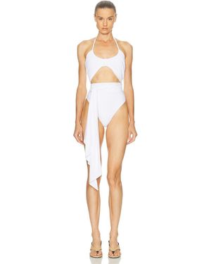 Alaïa One Piece Swimsuit - White