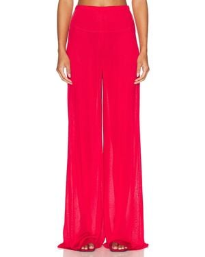 Helsa Arlena Knit Pant - Red