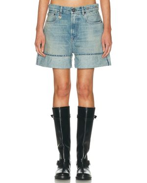 R13 Nina Short - Blue