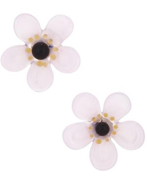 Alaïa Alaïa Bloom Earrings - Pink