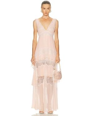 LoveShackFancy Callista Dress - Natural