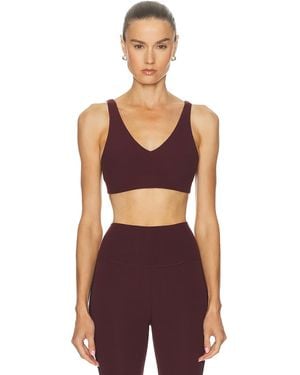 Splits59 Airweight Scoop Back Sports Bra - Red