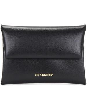 Jil Sander Folded Coin Purse - Black