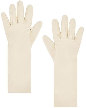 Agnelle Celia Gloves - White