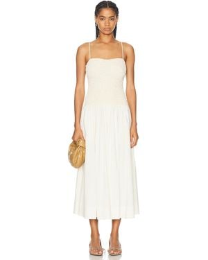 LPA Stacci Midi Dress - White