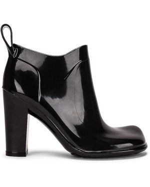 Bottega Veneta Rubber Ankle Boots - Black