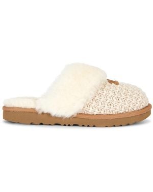 UGG Kids' Cozy Ii Knit Slipper - White