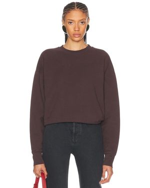 Saint Laurent Crewneck Sweatshirt - Purple