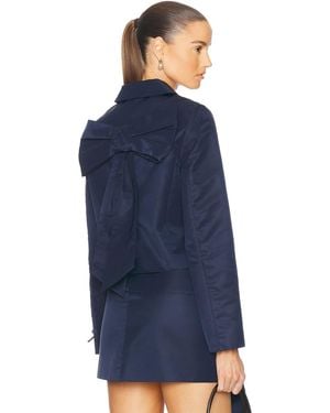 Sandy Liang Shelby Jacket - Blue