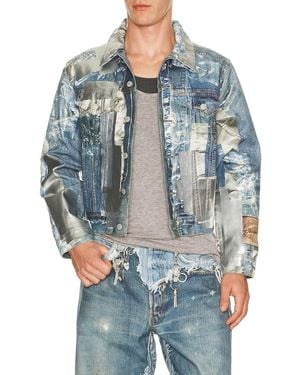 Acne Studios Ovice Tape Jacket - Blue