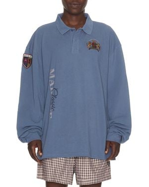 Martine Rose Polo - Blue