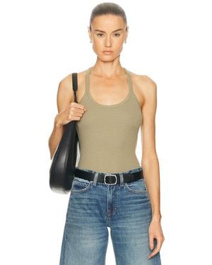 GRLFRND Slim Racer Tank - Blue