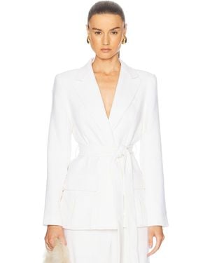 Alexis Bartan Jacket - White