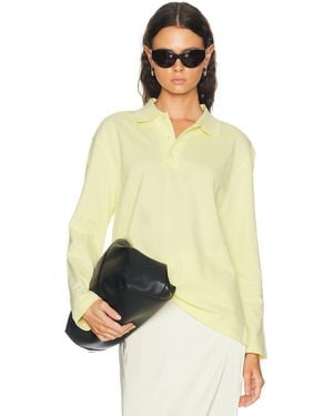 Flore Flore Diana Polo Top - Yellow