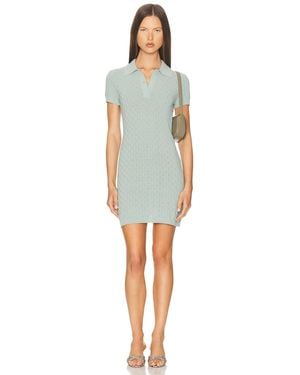 SER.O.YA Bea Knit Mini Dress - Blue