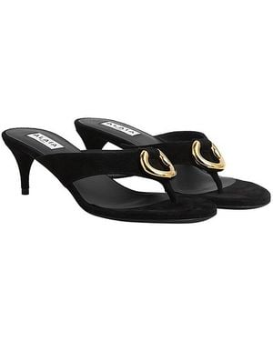Alaïa Infra Sandal - Black