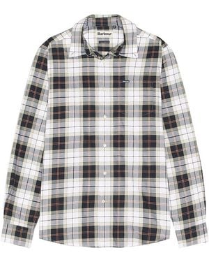 Barbour Wetheram Tailored Tartan Shirt - Blue