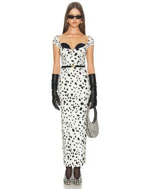 ROWEN ROSE Sleeveless Long Dress - White