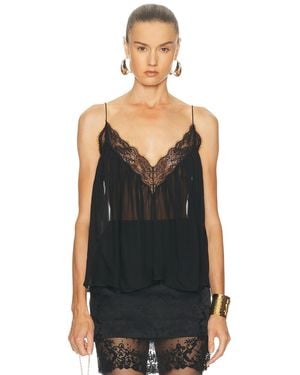 【送料&関税込】Saint Laurent Black Lace Top YSL Yves SAINT LAURENT Lace Bustier Top – The Curatorial Dept.