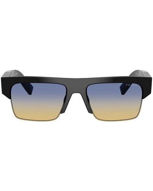 Prada Rectangular Sunglasses - Blue