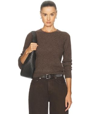ÉTERNE Francis Cashmere Sweater - Brown