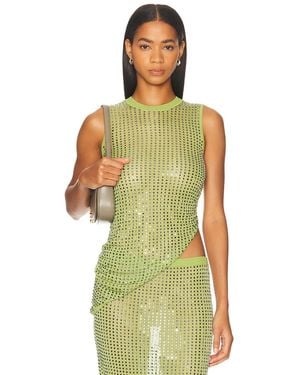 Christopher Esber Cirrus Tank Top - Green