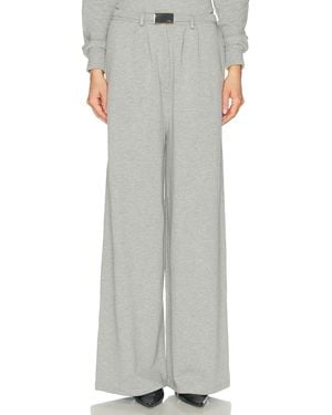 ROWEN ROSE Wide Leg Pant - Gray