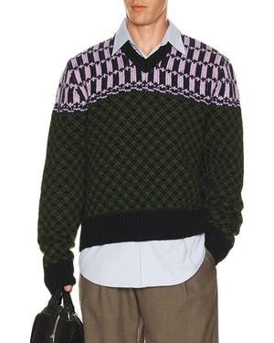 Marni V Neck Sweater - Black