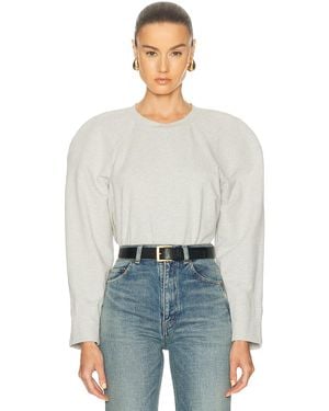 Norma Kamali Bomber 1980S Sweatshirt - White
