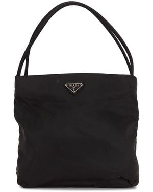 Prada Tessuto Tote Bag - Black