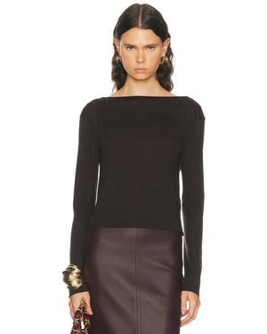 A.L.C. A..C. Heather Sweater - Black
