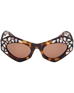 PUCCI Cat Eye Sunglasses - Brown