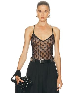 Isabel Marant Mildy Bodysuit - Black