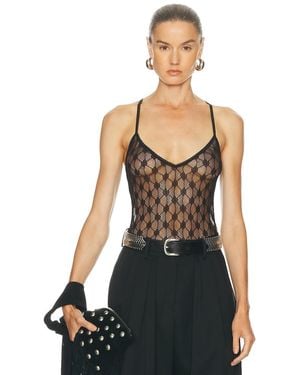 Isabel Marant Mildy Bodysuit - Black