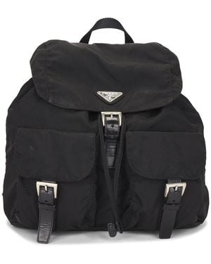 Prada Tessuto Backpack - Black