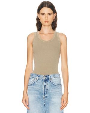 Agolde Poppy Tank Top - Blue
