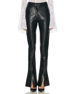 Norma Kamali Spat Flare Pant - Black