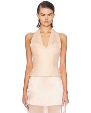 Mirror Palais Daydream Bustier Top - Multicolor